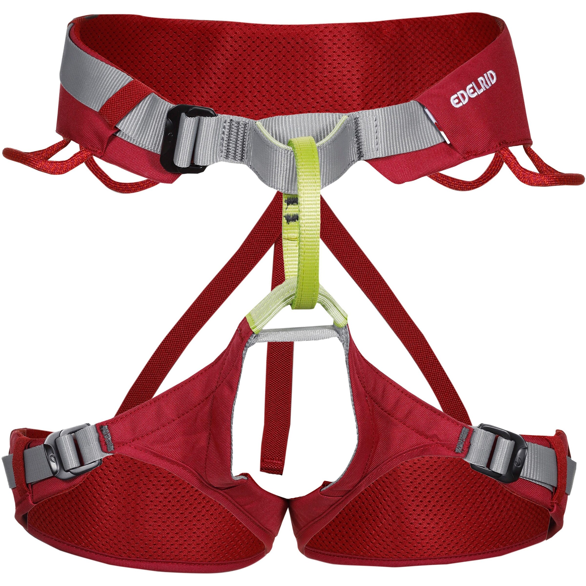 Edelrid Klettergurt 'Jayne IV' in Rot: Vorderseite