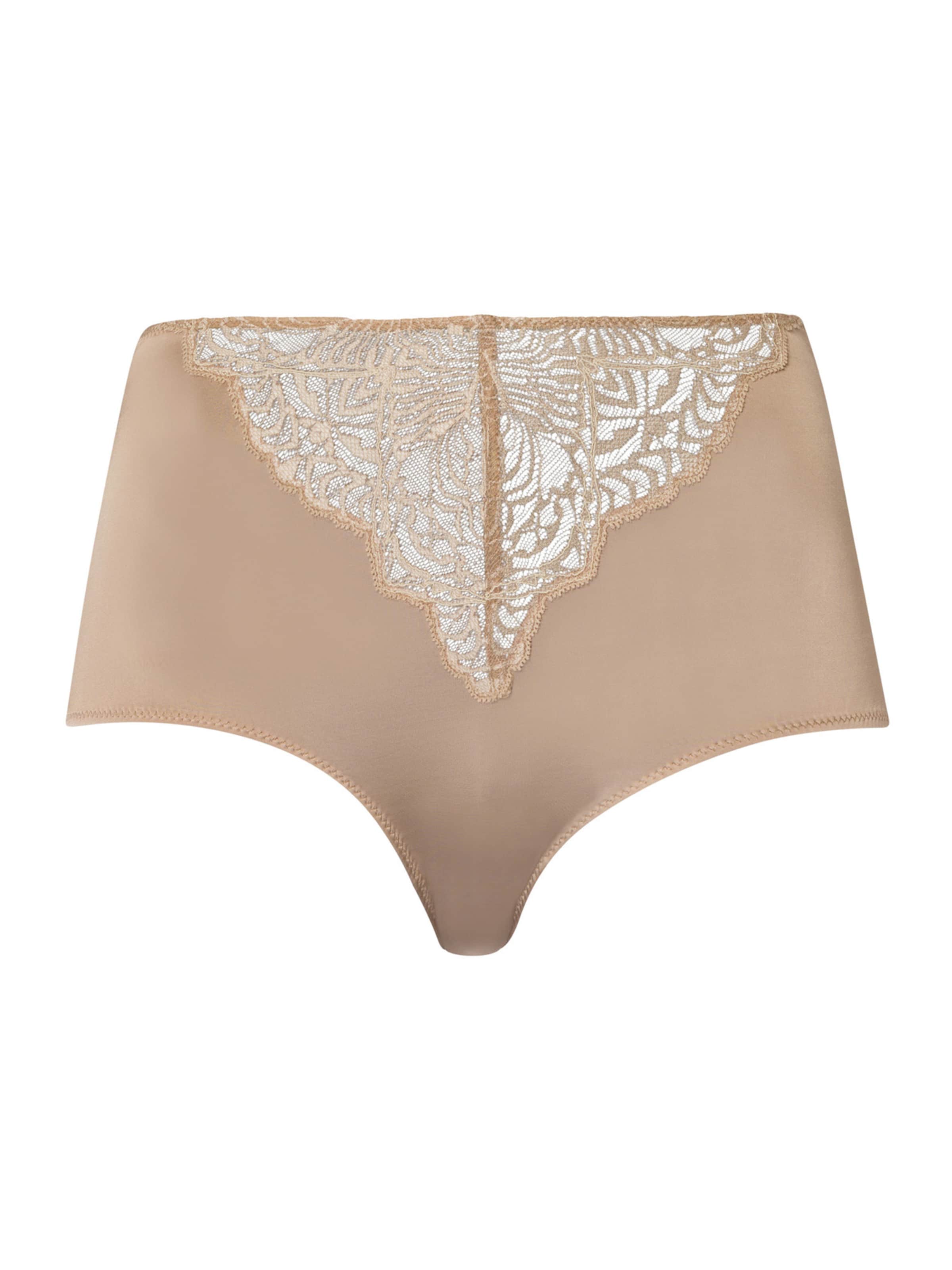 Hanro Slip 'Josephine' in Beige: Vorderseite