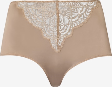 Hanro Slip 'Josephine' in Beige: Vorderseite