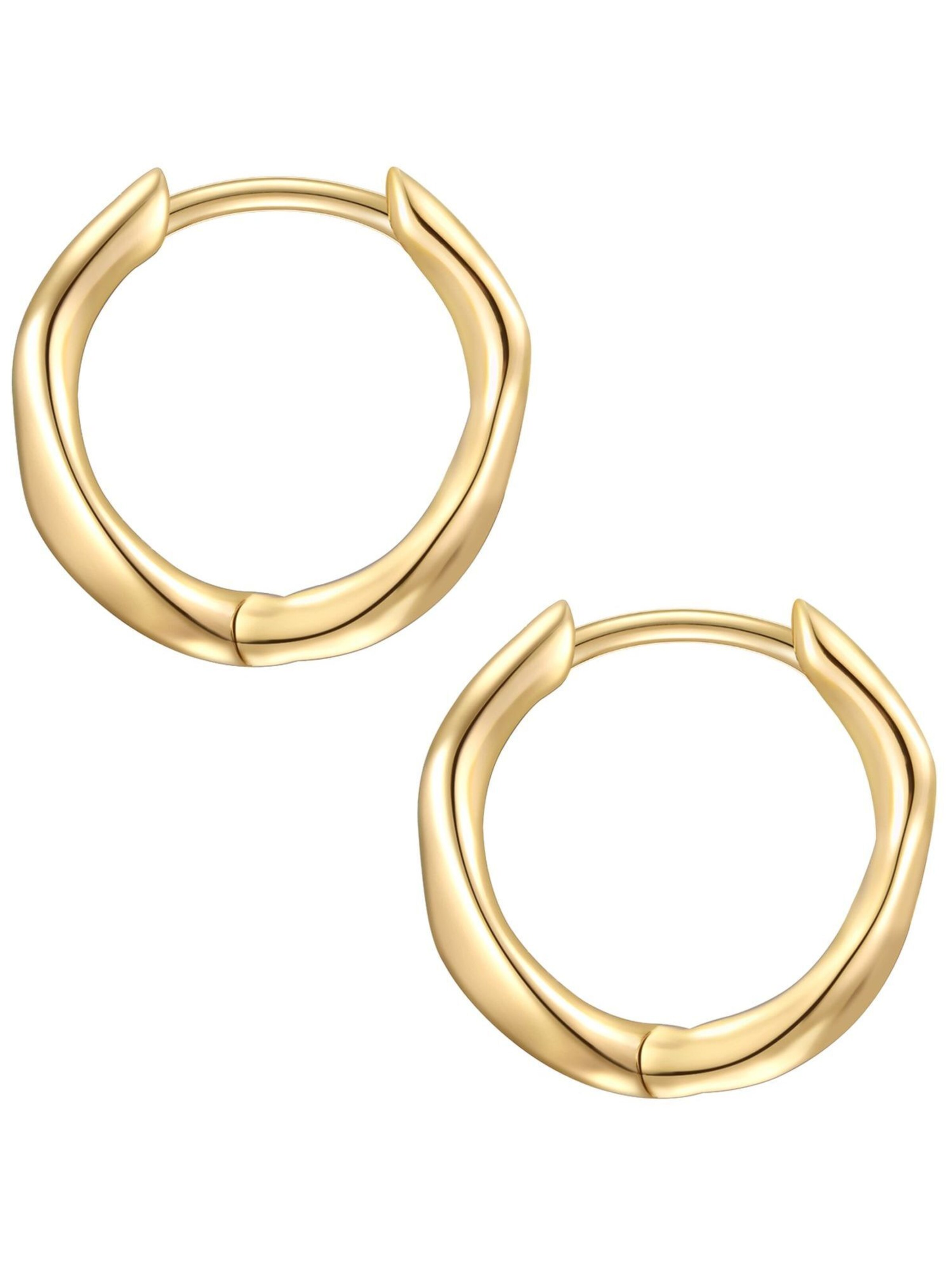 Glanzstücke München Oorbellen in Goud: voorkant