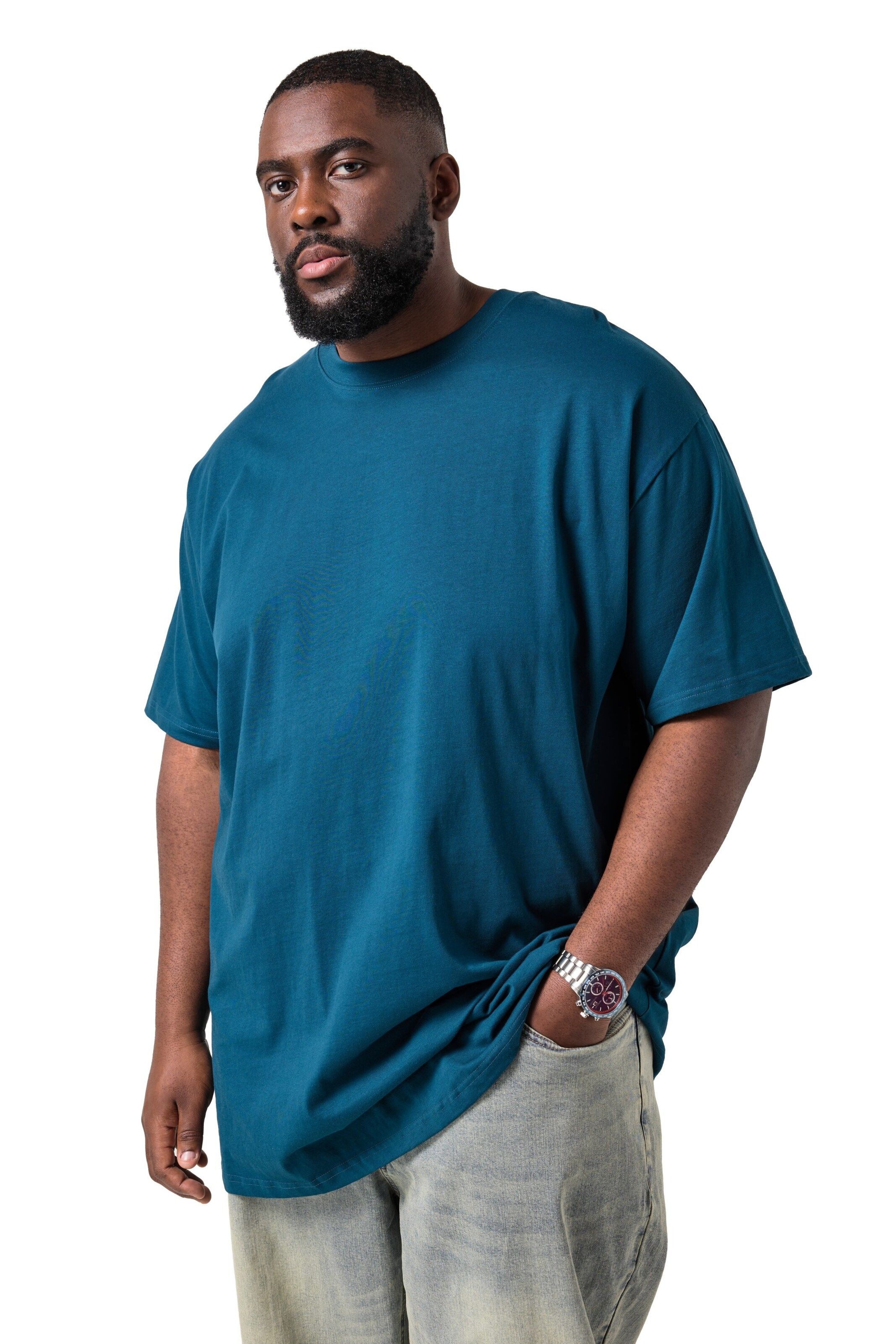 STHUGE Shirt in Blue: front