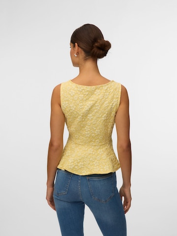 Chemisier 'FIONA ' VERO MODA en jaune