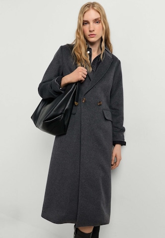 Pepe Jeans Mantel 'Lisa' in Grau: Vorderseite
