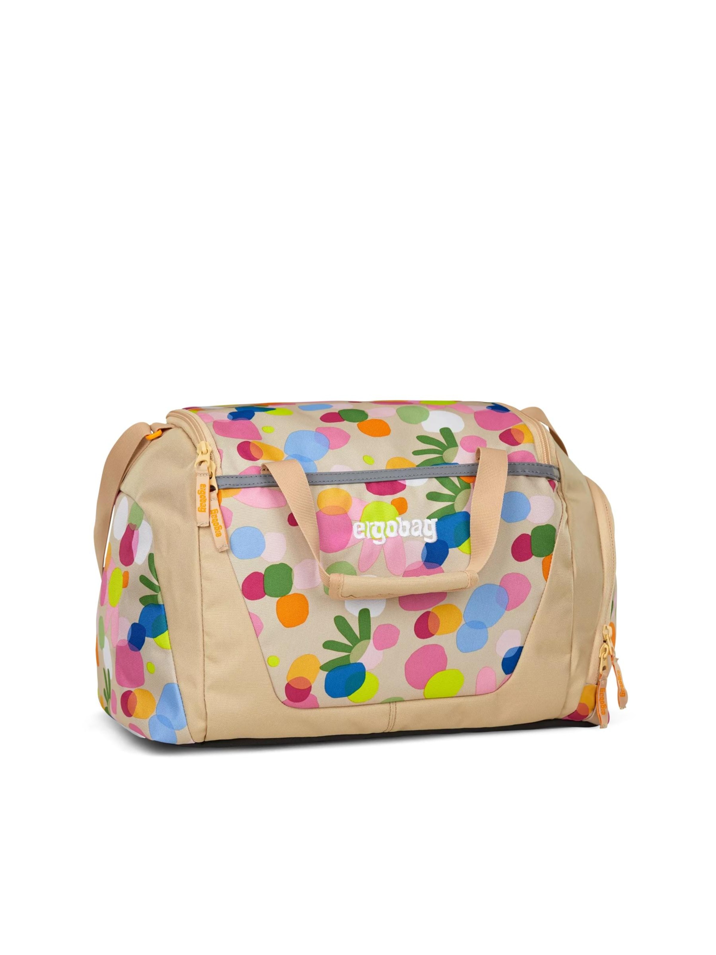 ergobag Sportturnbeutel 'Sporttasche Sporttasche'‌‌‌‌‌‌‌ in Beige: Vorderseite