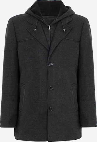 Redbridge Between-Seasons Coat in Grey: front