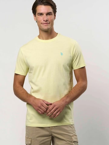 U.S. POLO ASSN. Regular Fit Paita ' Arjun ' värissä keltainen: etupuoli