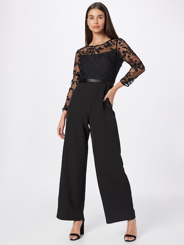 Coast Jumpsuit in Zwart: voorkant