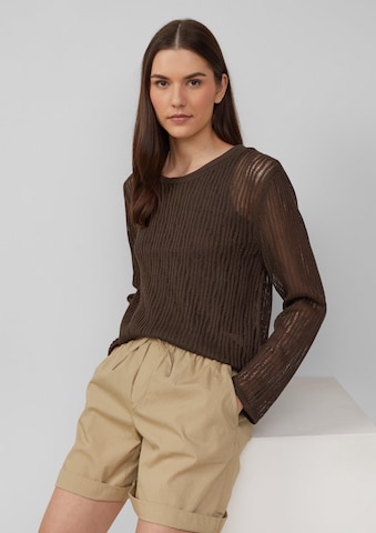 Pull-over s.Oliver en marron : devant