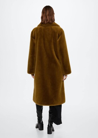 MANGO Winter Coat 'Chilly' in Brown