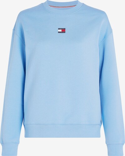 Tommy Jeans Sweatshirt in hellblau / dunkelblau / rot / weiß, Produktansicht