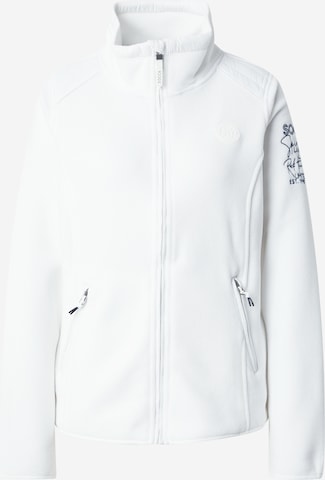 Soccx - Chaqueta polar 'Rock The Boat' en blanco: frente