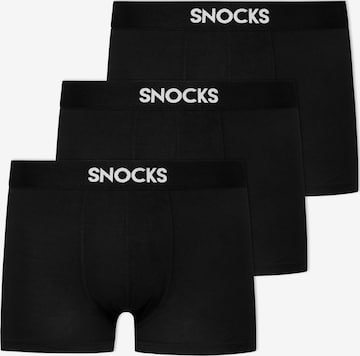 SNOCKSBokserice - crna boja: prednji dio