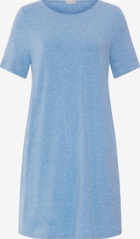 Hanro Nightgown 'Natural Elegance' in Blue: front