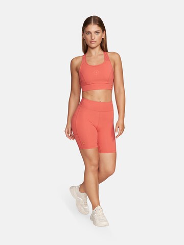 GOLD´S GYM APPAREL Skinny Sporthose 'JODIE' in Orange