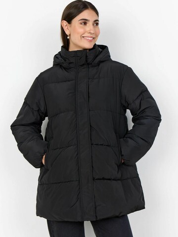 Soyaconcept Pitkä talvitakki 'NINA' värissä musta: etupuoli