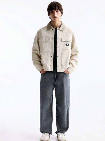 Pull&Bear Between-season jacket in White