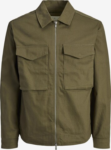 Veste mi-saison 'Diego' JACK & JONES en vert : devant