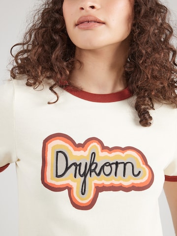 T-shirt 'RILA_P2' DRYKORN en jaune