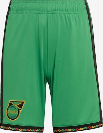 Regular Pantalon de sport 'Jamaika 26 x Bob Marley' ADIDAS PERFORMANCE en vert : devant