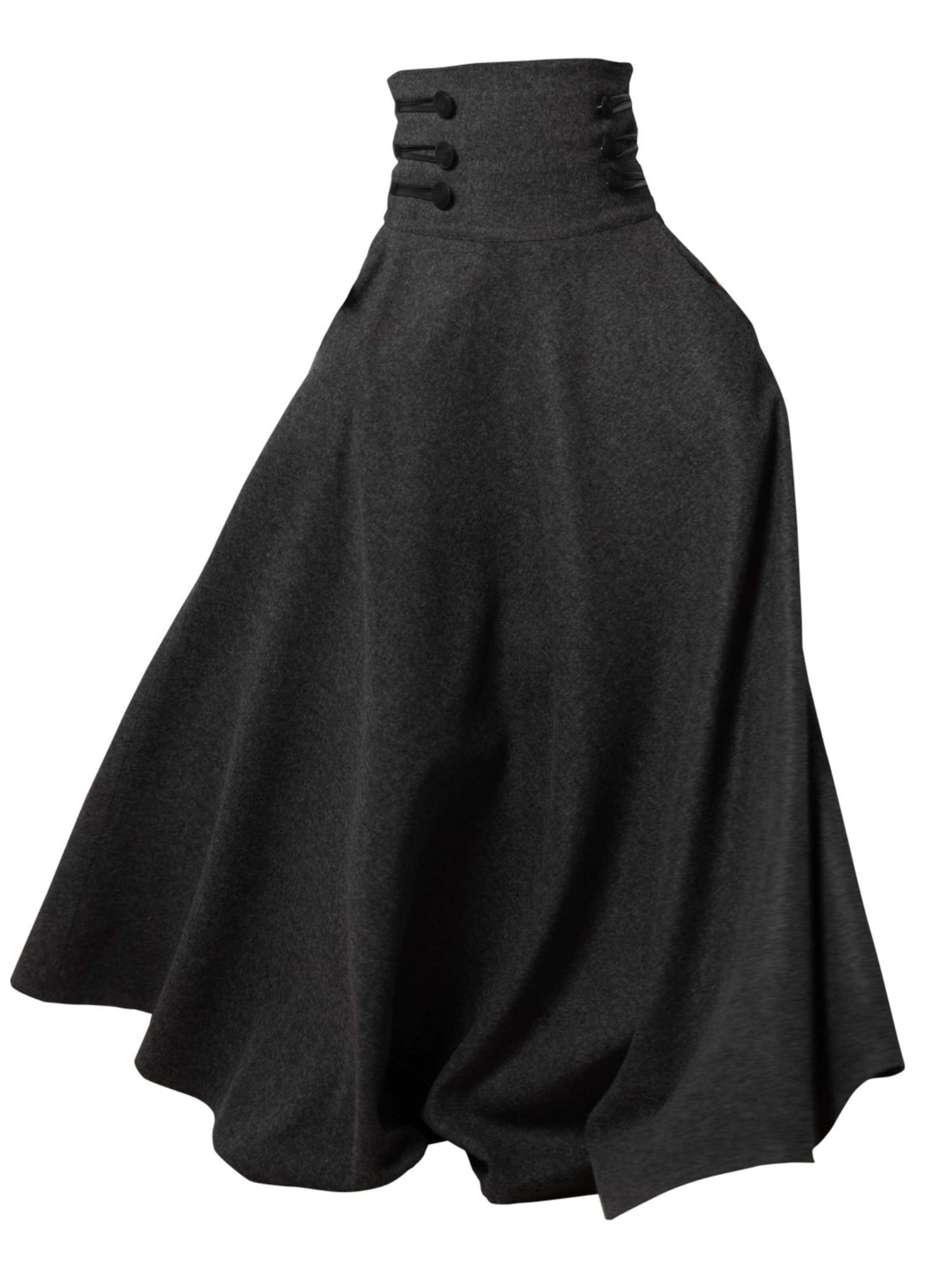 Nikka Place Rok 'Rose' in Grijs: voorkant