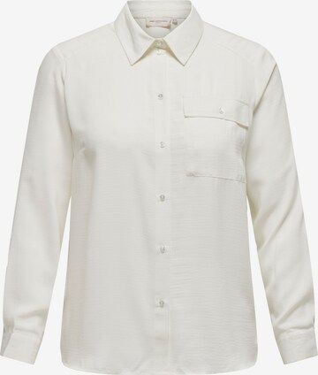 ONLY Carmakoma Blouse in White: front