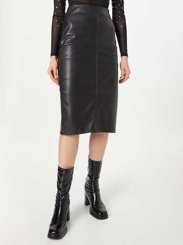 Warehouse Skirt in Black: front