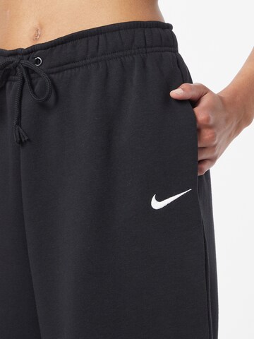 Nike Sportswear Lużny krój Spodnie w kolorze czarny