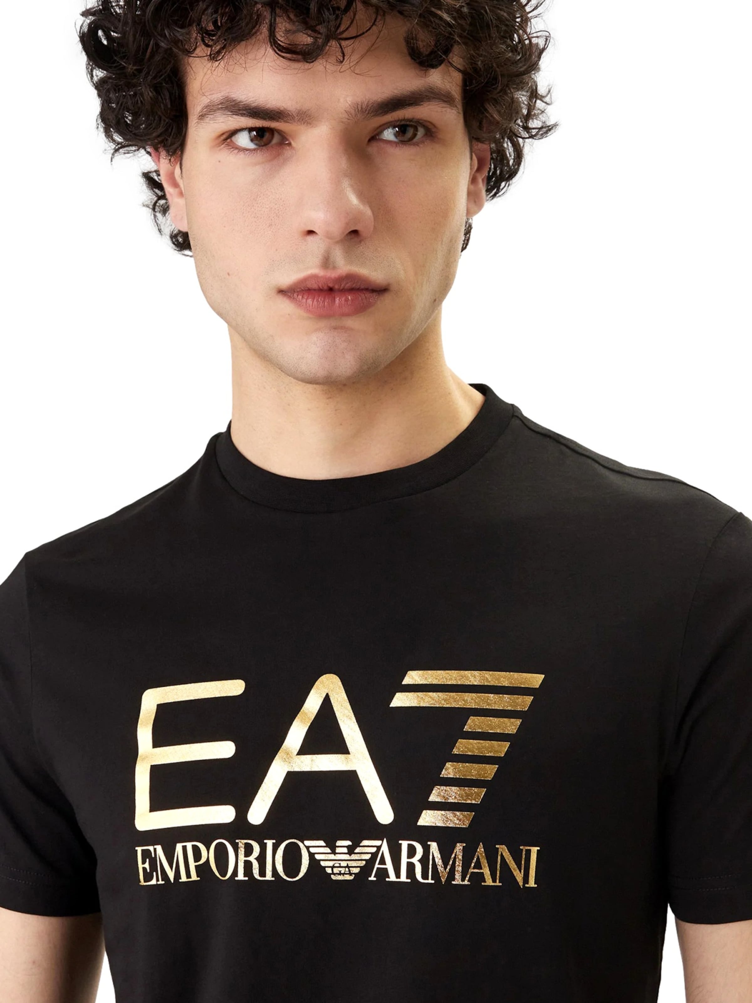 EA7 Emporio Armani Bluser & t-shirts i sort
