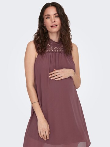 Only Maternity Dress 'Mama' in Brown