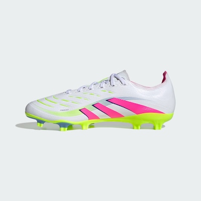 ADIDAS PERFORMANCE Chaussure de foot 'Predator League' en jaune fluo / rose / blanc, Vue avec produit