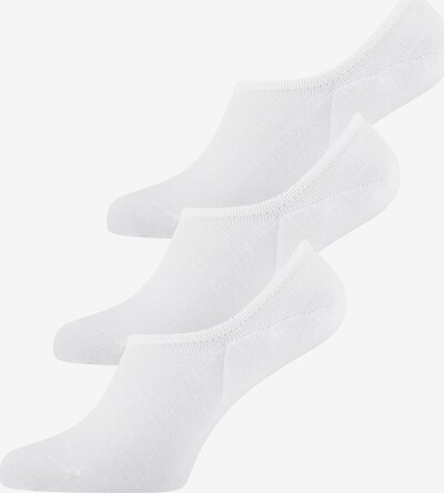 ELBEO Sneakersocken ' 3er-Pack Bamboo' in weiß, Produktansicht