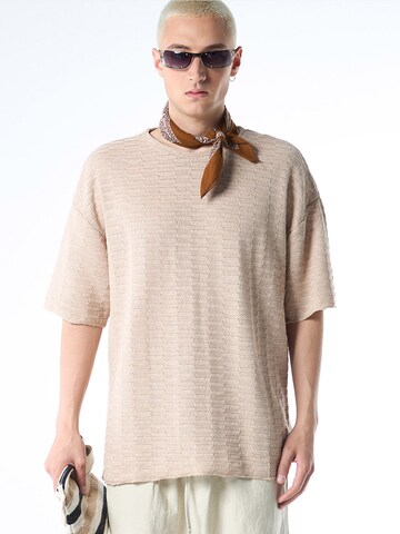 VAMOS CLO Sweater 'Cedar Park' in Beige: front