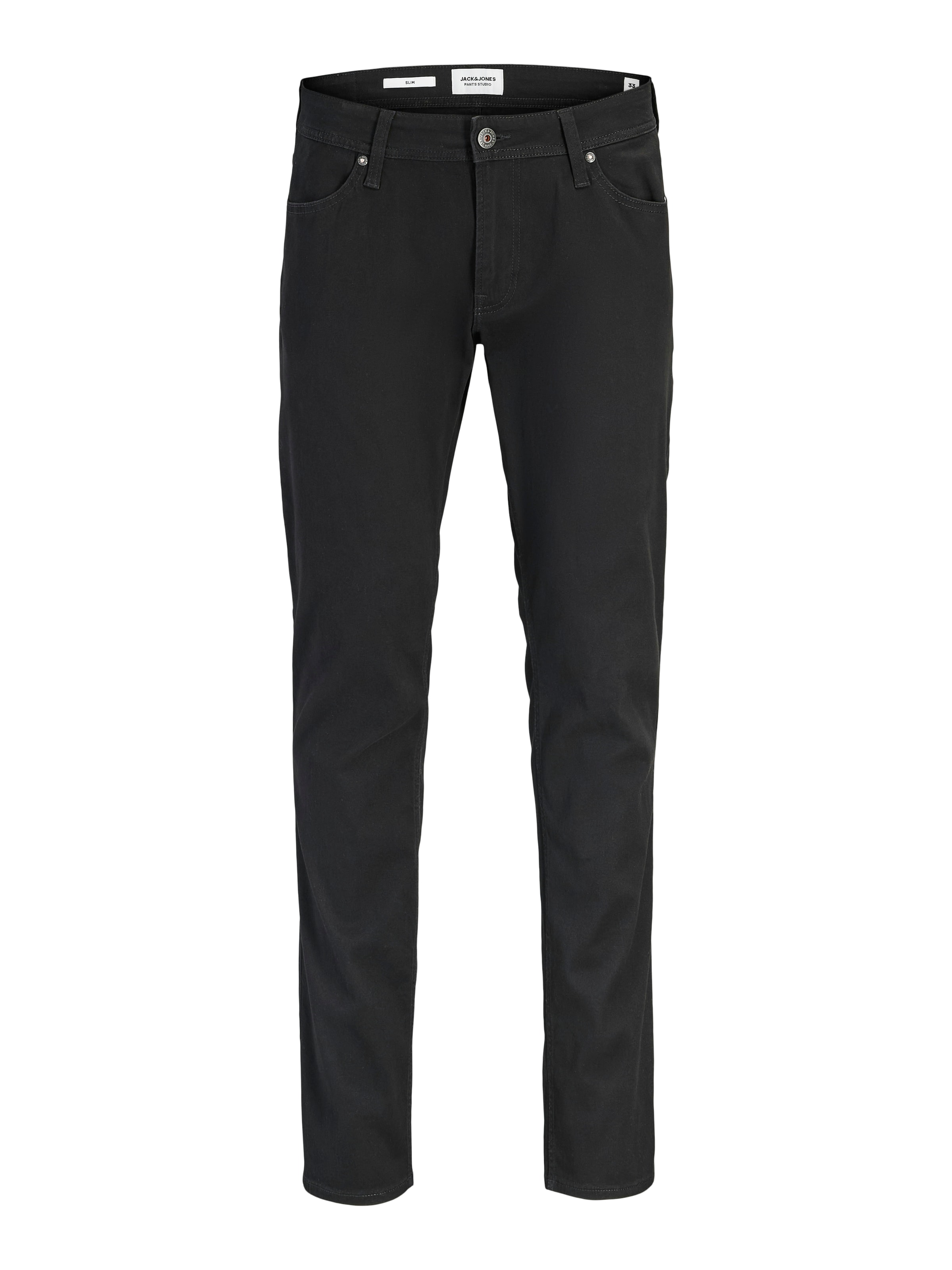 JACK & JONES Hose in Schwarz: Vorderseite