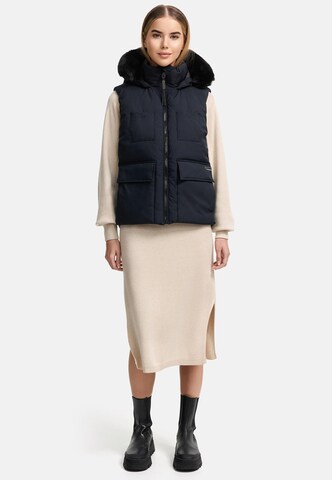 NAVAHOO Vest 'Zimthäschen XIV' in Blue