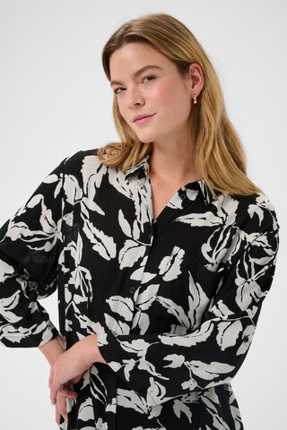 Kaffe Košeľové šaty 'KAHildur' - Čierna