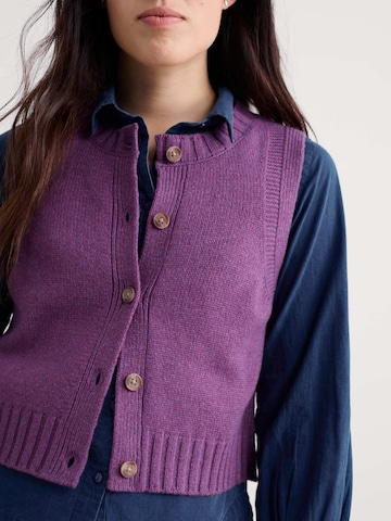 Gilet in maglia 'Derwenn' di Seasalt Cornwall in lilla