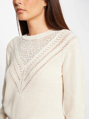 Morgan Sweater 'MIDINA' in Beige