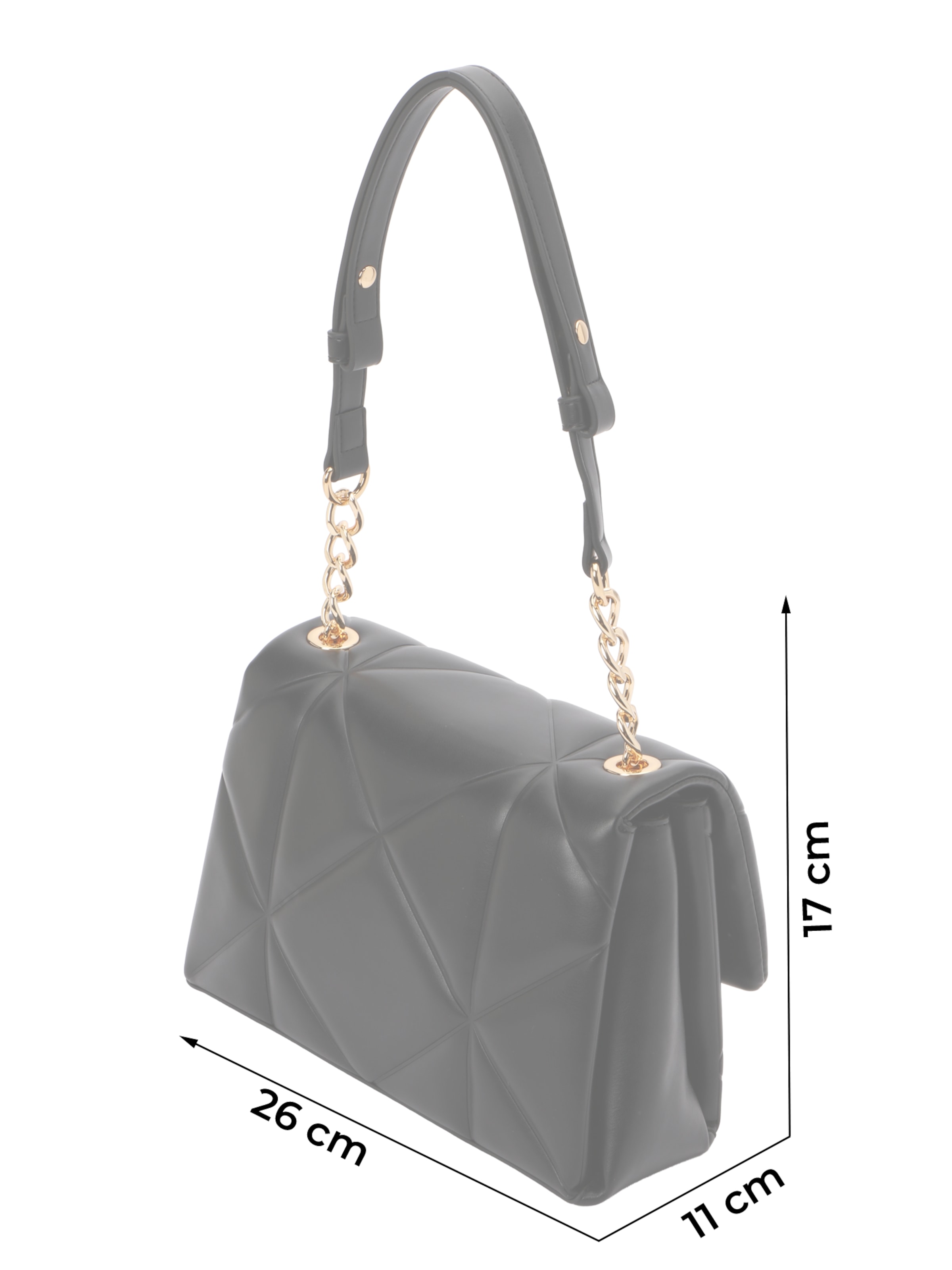 Love Moschino Skuldertaske i sort