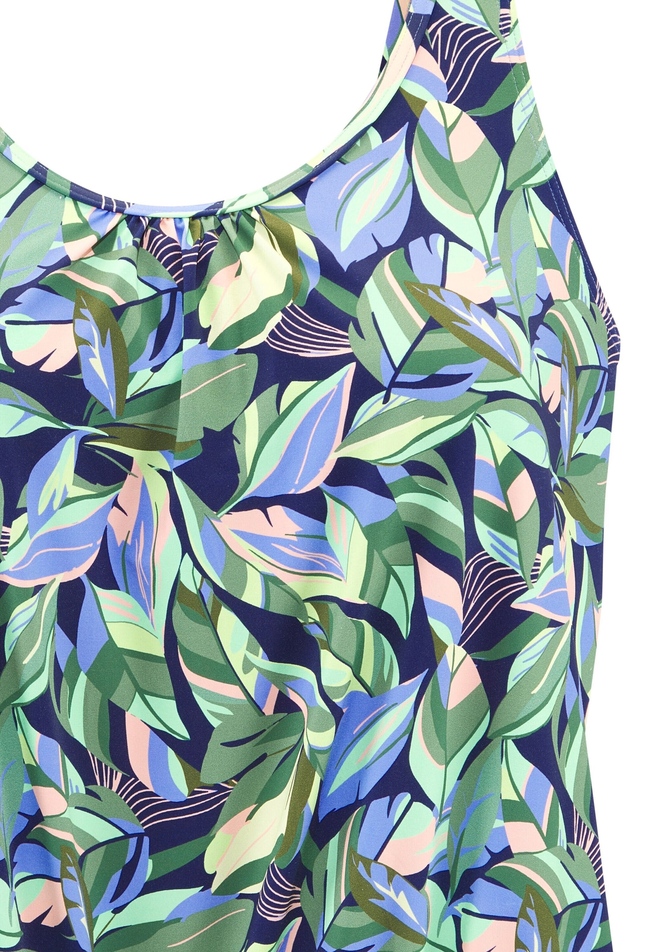 s.Oliver - Top de tankini em verde