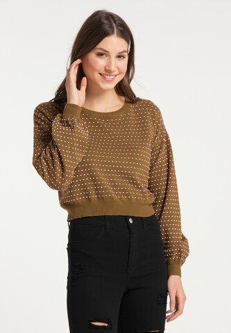 MYMO Sweater in Green: front