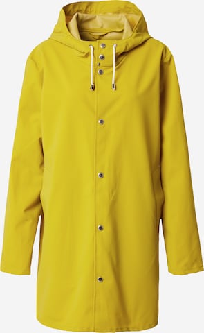 Stutterheim Between-Season Jacket 'Stockholm' in Yellow: front