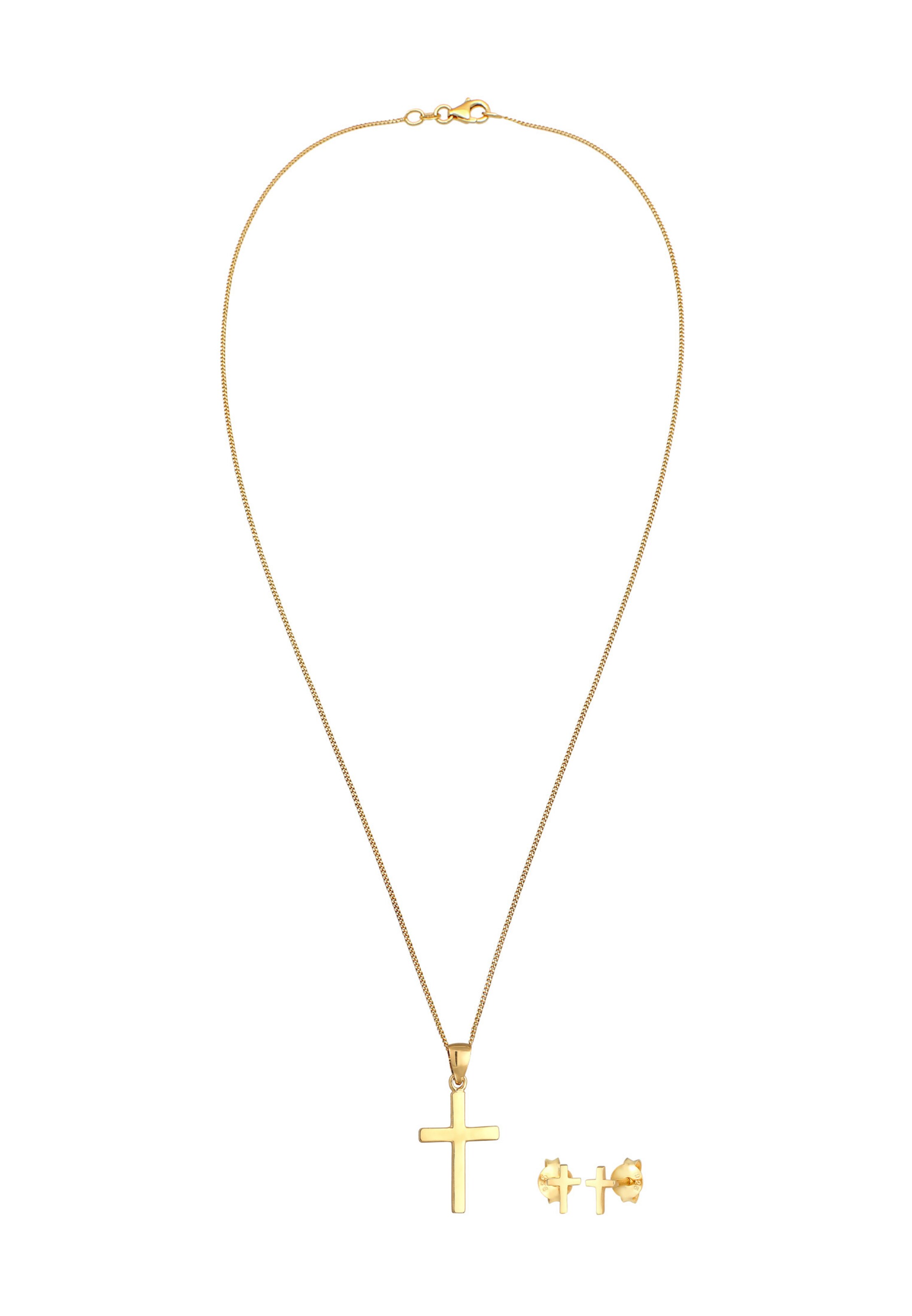 ELLI Jewelry Set in Gold: front