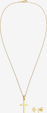 ELLI Sieraden set in Goud: voorkant