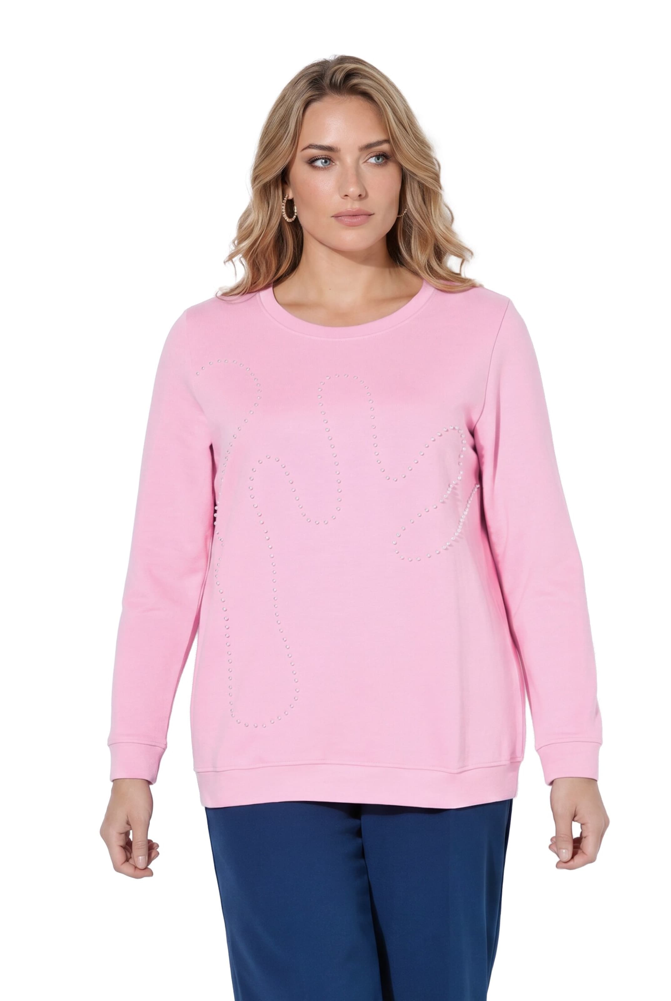 MIAMODA Shirt in Pink: front