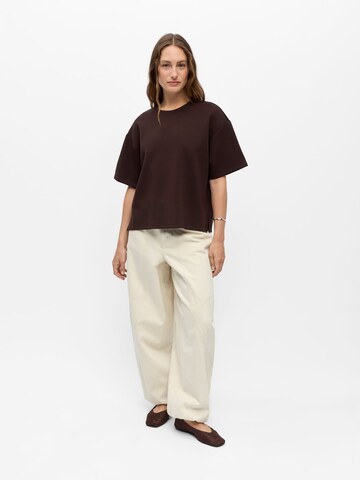 OBJECT T-Shirt in Braun