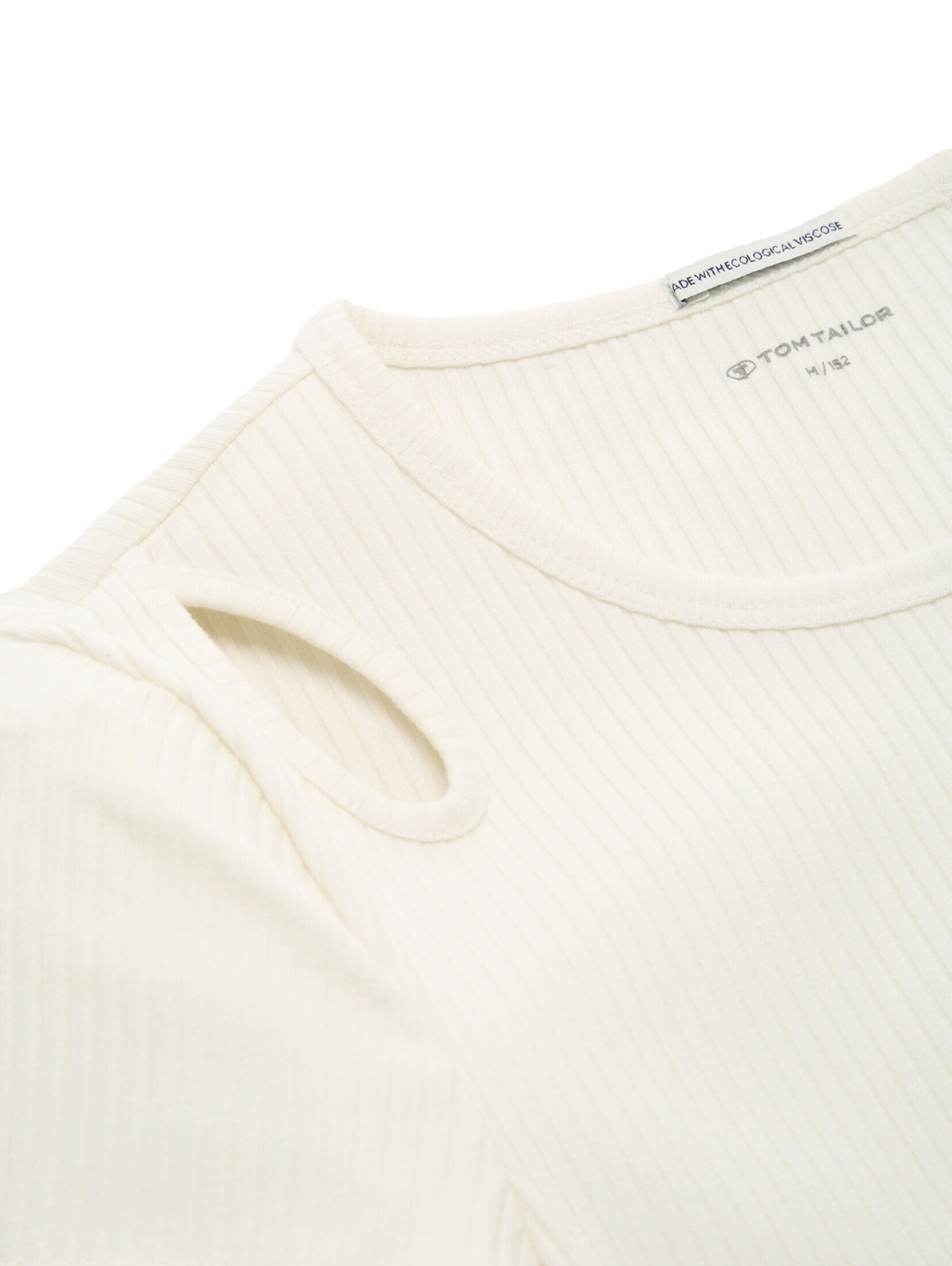 TOM TAILOR Shirt in Wit