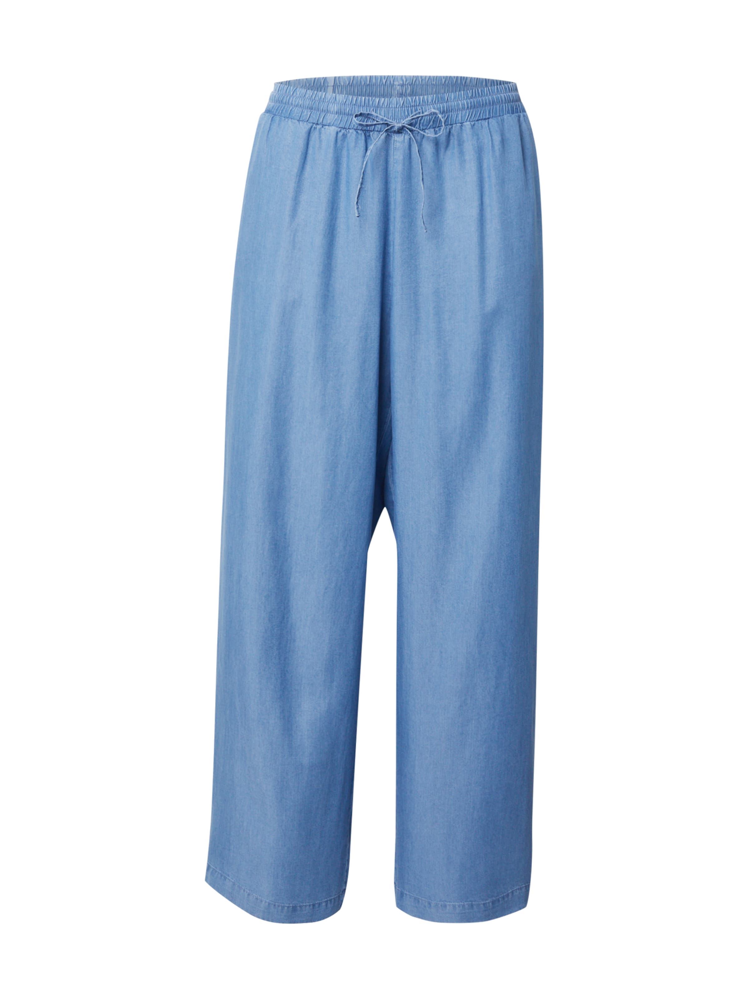 Vero Moda Curve - Pierna ancha Pantalón 'VMCBREE' en azul: frente