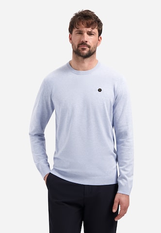 No Excess Sweater in Blue: front
