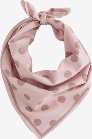 Foulard Next en rose : devant