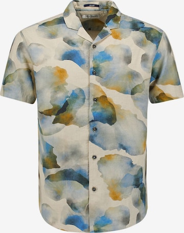 Coupe regular Chemise No Excess en beige : devant